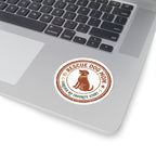 Rescue Dog Mom Sticker | rescue pride, fur baby decal