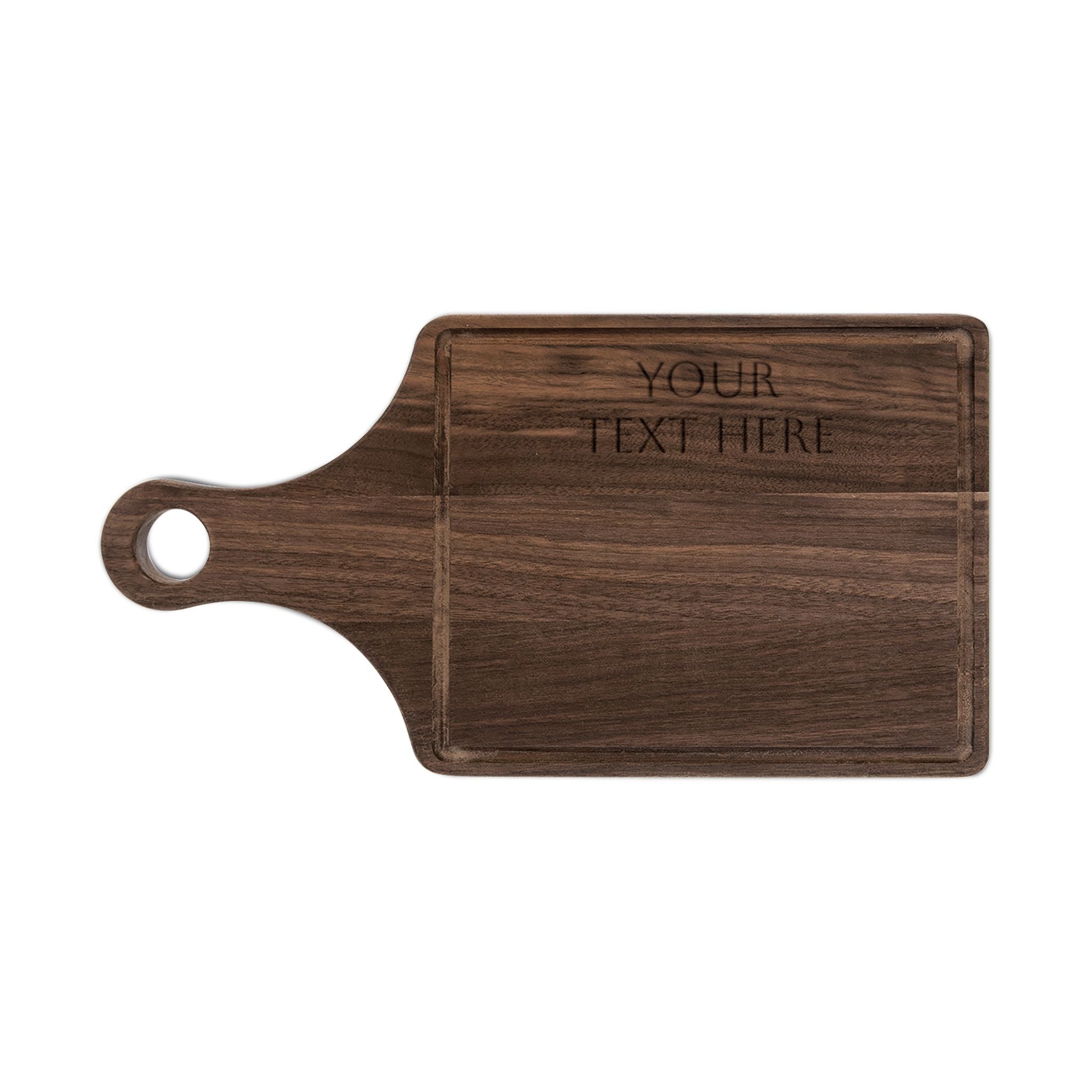 Personalized Engraved Wooden Cutting Board — Custom Engraving