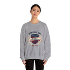 Memorial Day 250 Shield Crewneck Sweatshirt | USA 250, patriotic vintage