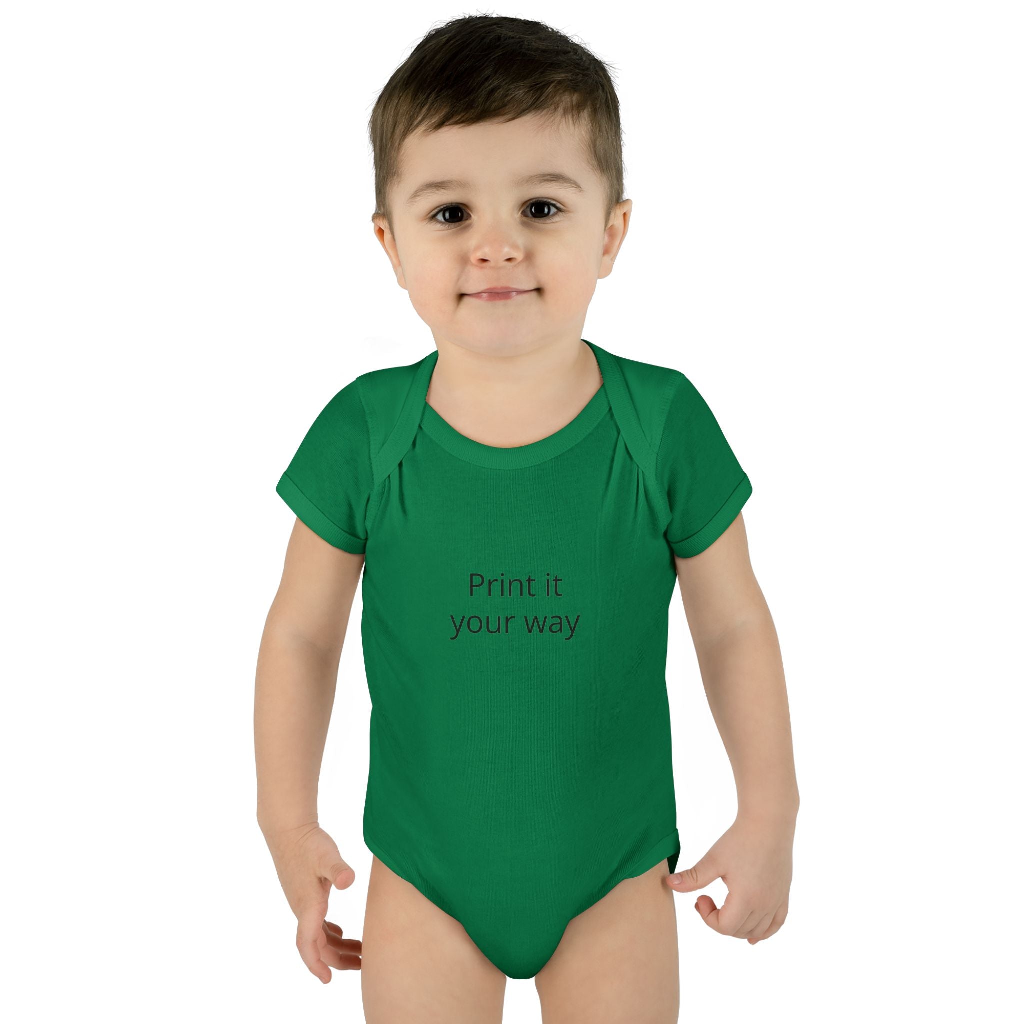 Infant Bodysuit — Customizable Baby One-Piece ("Print it your way")