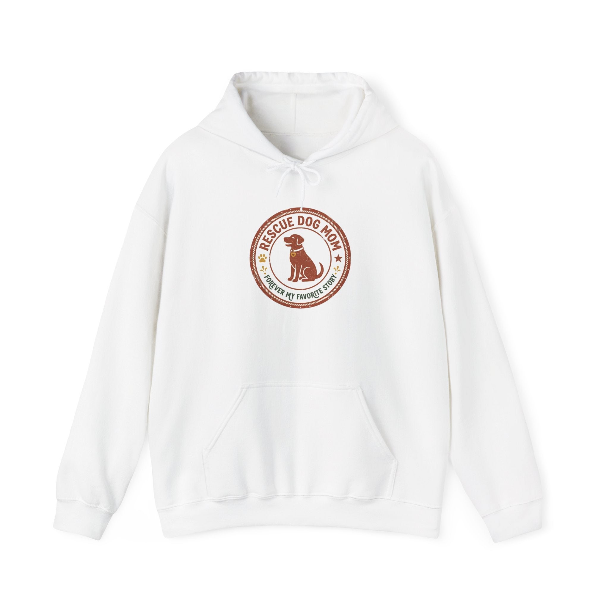 Rescue Dog Mom Hoodie | rescue pride, fur baby sweatshirt