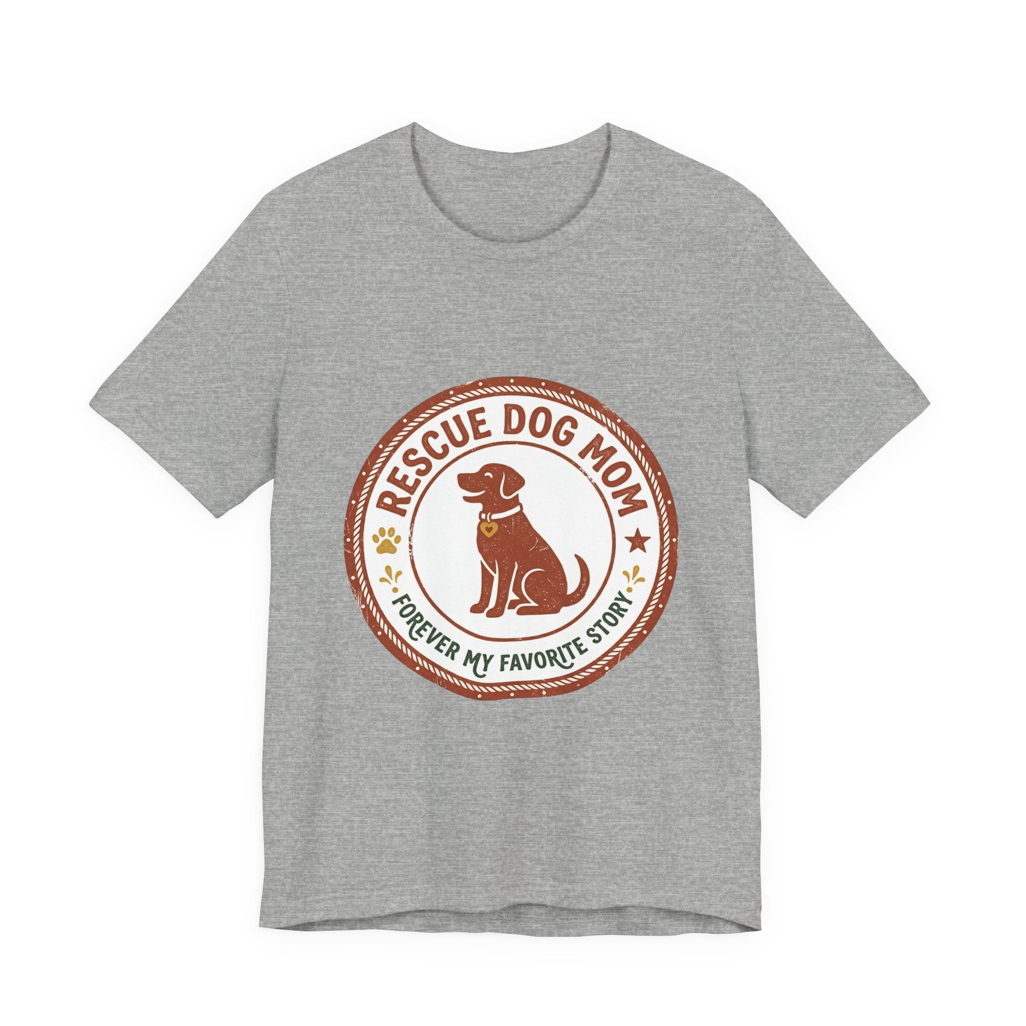Rescue Dog Mom Tee | rescue pride, fur baby shirt