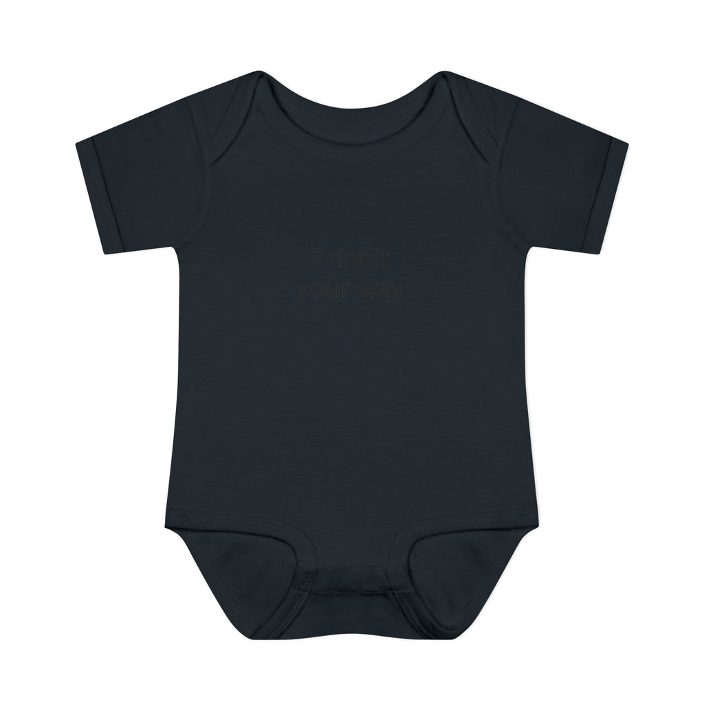 Infant Bodysuit — Customizable Baby One-Piece ("Print it your way")