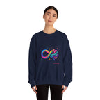 Neurodivergent & Proud Infinity Logo Sweatshirt, autistic pride, affirming