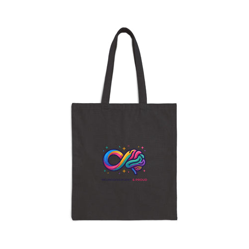 Autistic Pride Neurodiversity Infinity Tote, affirming identity, sensory-friendly