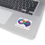 Neurodivergent & Proud Kiss-Cut Stickers | Autistic Pride, Sensory-Friendly