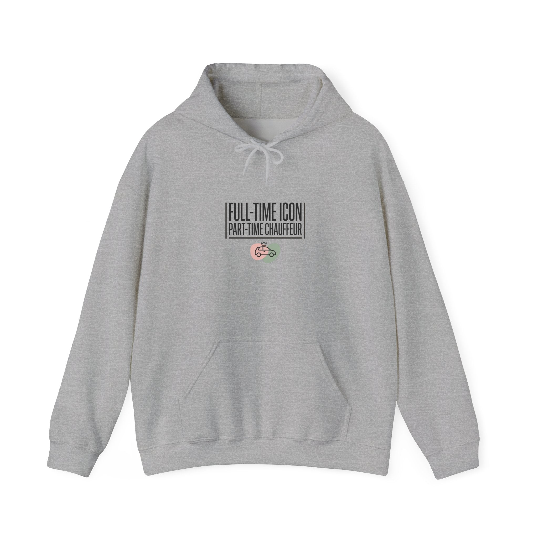 Full-Time Icon Hoodie | minimalist mom life, streetwear mom
