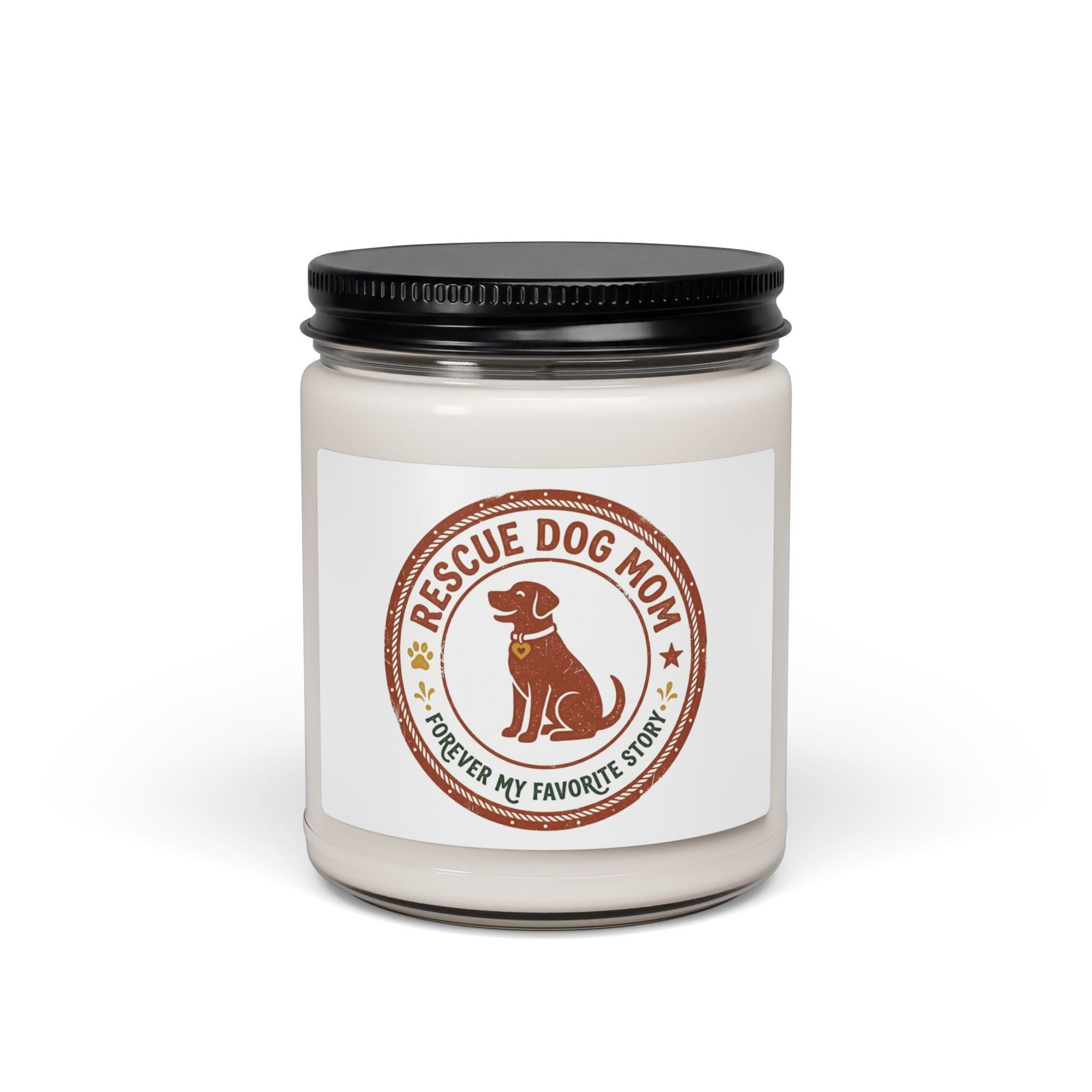 Rescue Dog Mom Soy Candle, 9oz | Rescue Pride, Fur Baby Memorial