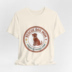 Rescue Dog Mom Tee | rescue pride, fur baby shirt