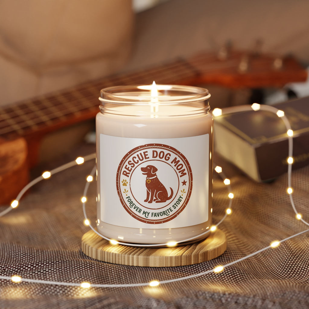 Rescue Dog Mom Soy Candle, 9oz | Rescue Pride, Fur Baby Memorial