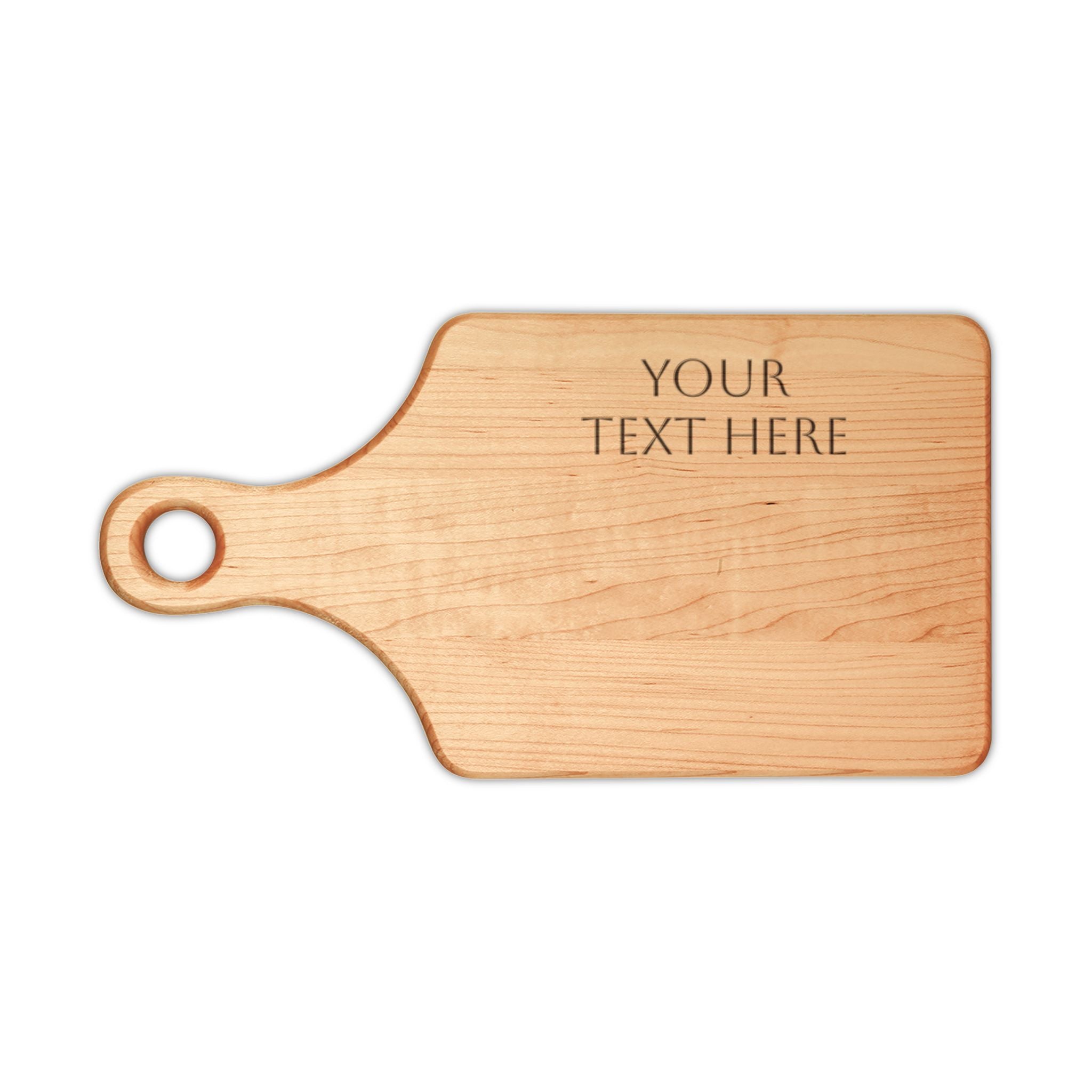 Personalized Engraved Wooden Cutting Board — Custom Engraving