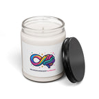 Neurodivergent & Proud Soy Candle, sensory-friendly autistic pride, affirming