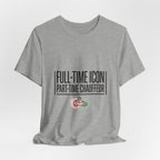 Full-Time Icon Part-Time Chauffeur Tee | minimalist mom shirt, streetwear mom