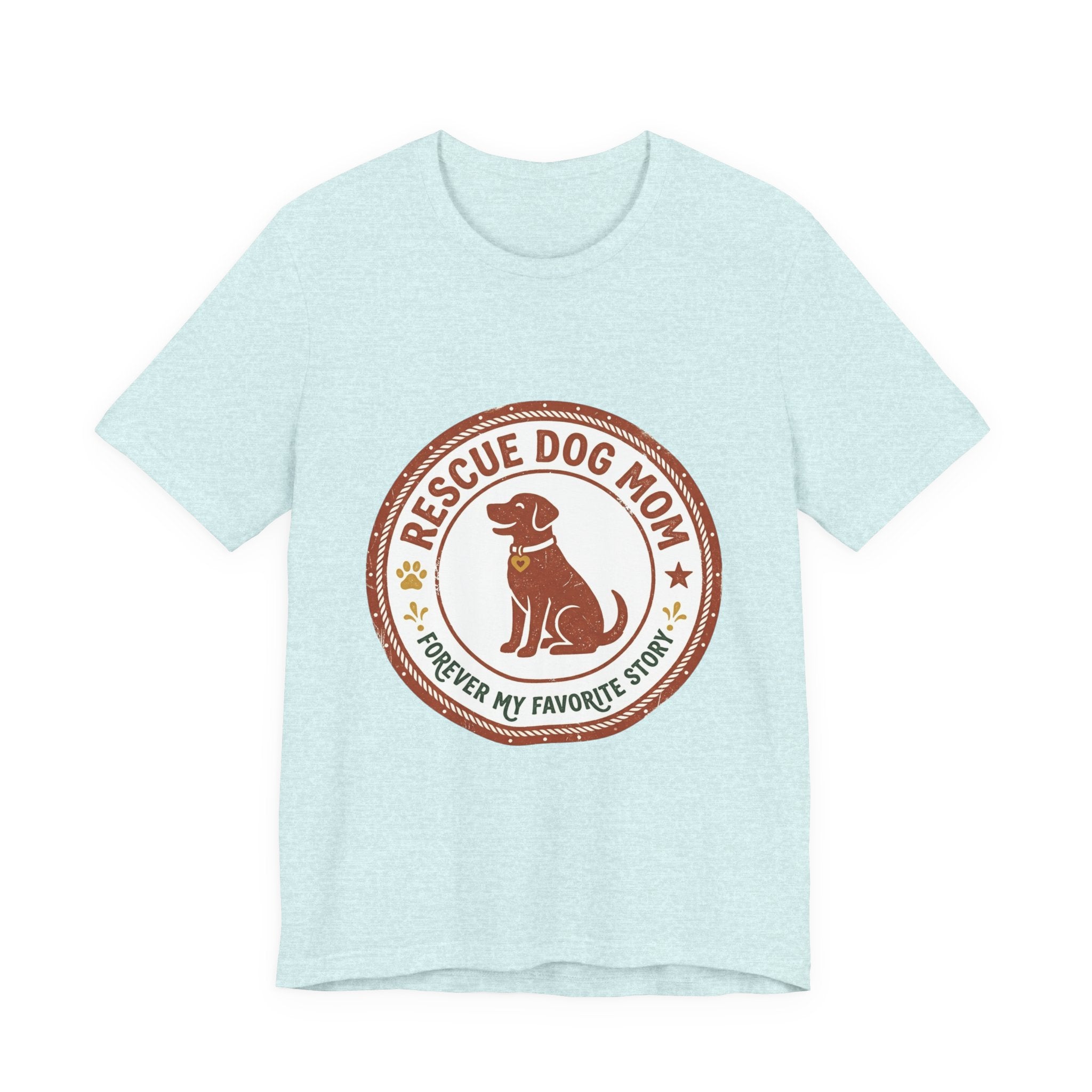 Rescue Dog Mom Tee | rescue pride, fur baby shirt