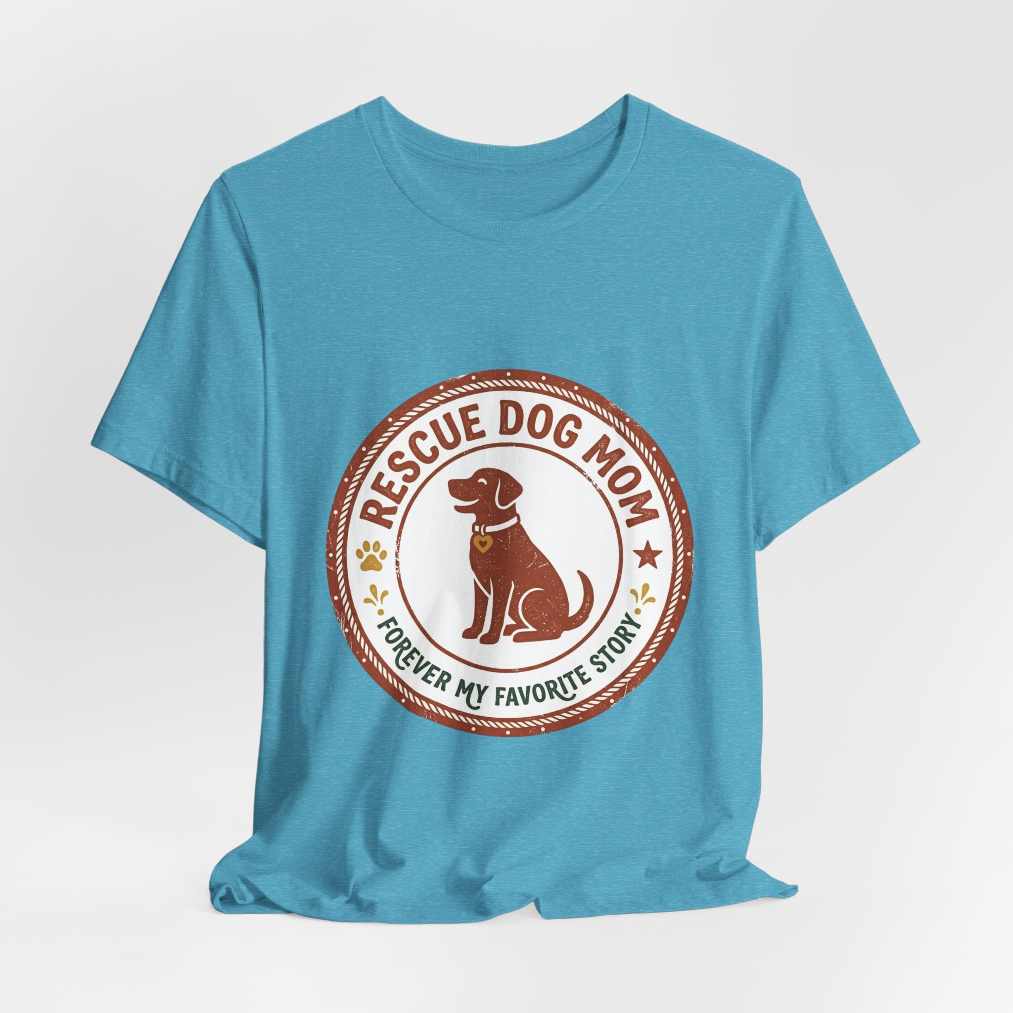 Rescue Dog Mom Tee | rescue pride, fur baby shirt