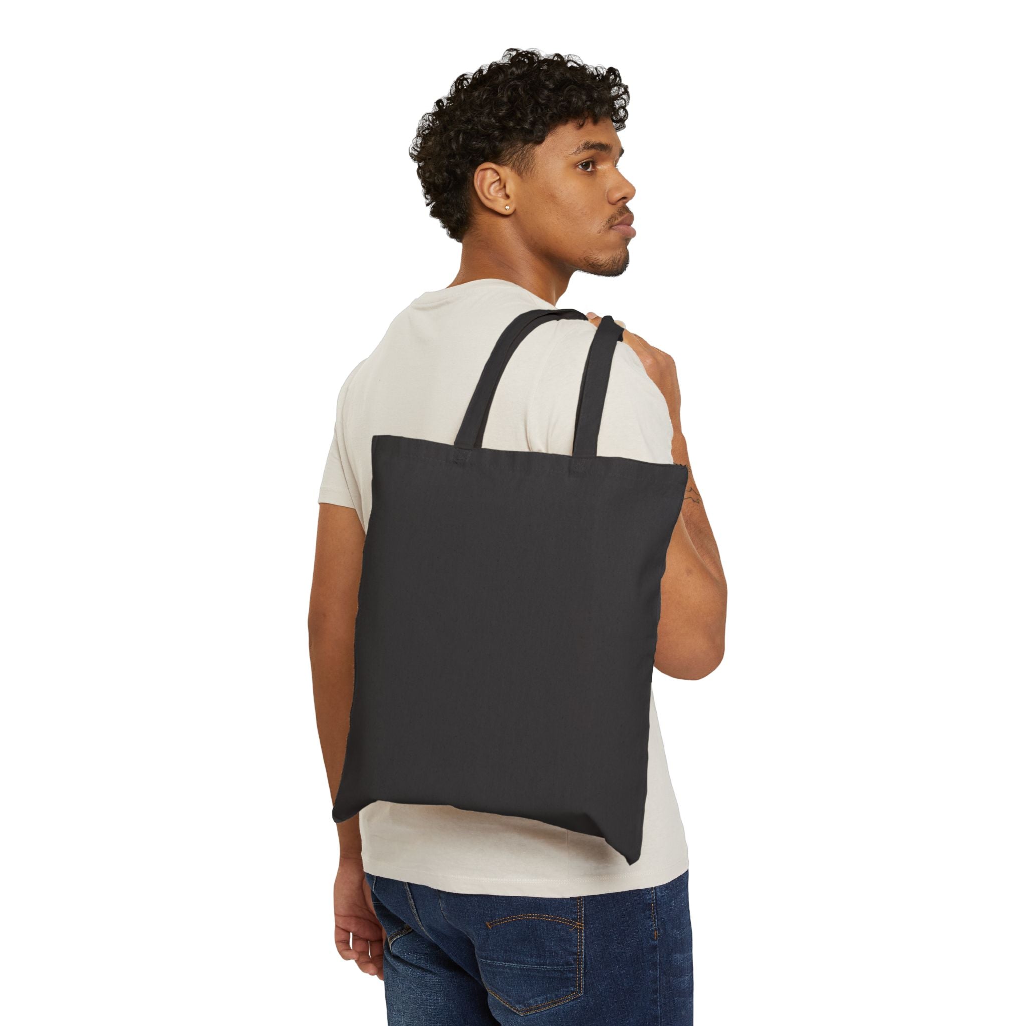 Full-Time Icon Tote | streetwear mom, minimalist mom life canvas