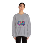 Neurodivergent & Proud Infinity Logo Sweatshirt, autistic pride, affirming