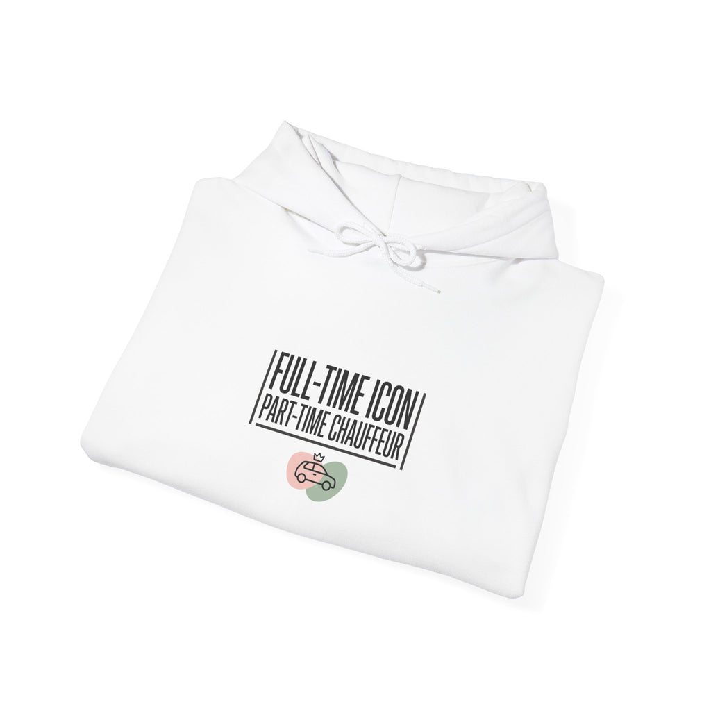 Full-Time Icon Hoodie | minimalist mom life, streetwear mom