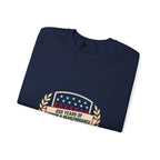 Memorial Day 250 Shield Crewneck Sweatshirt | USA 250, patriotic vintage