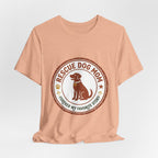 Rescue Dog Mom Tee | rescue pride, fur baby shirt