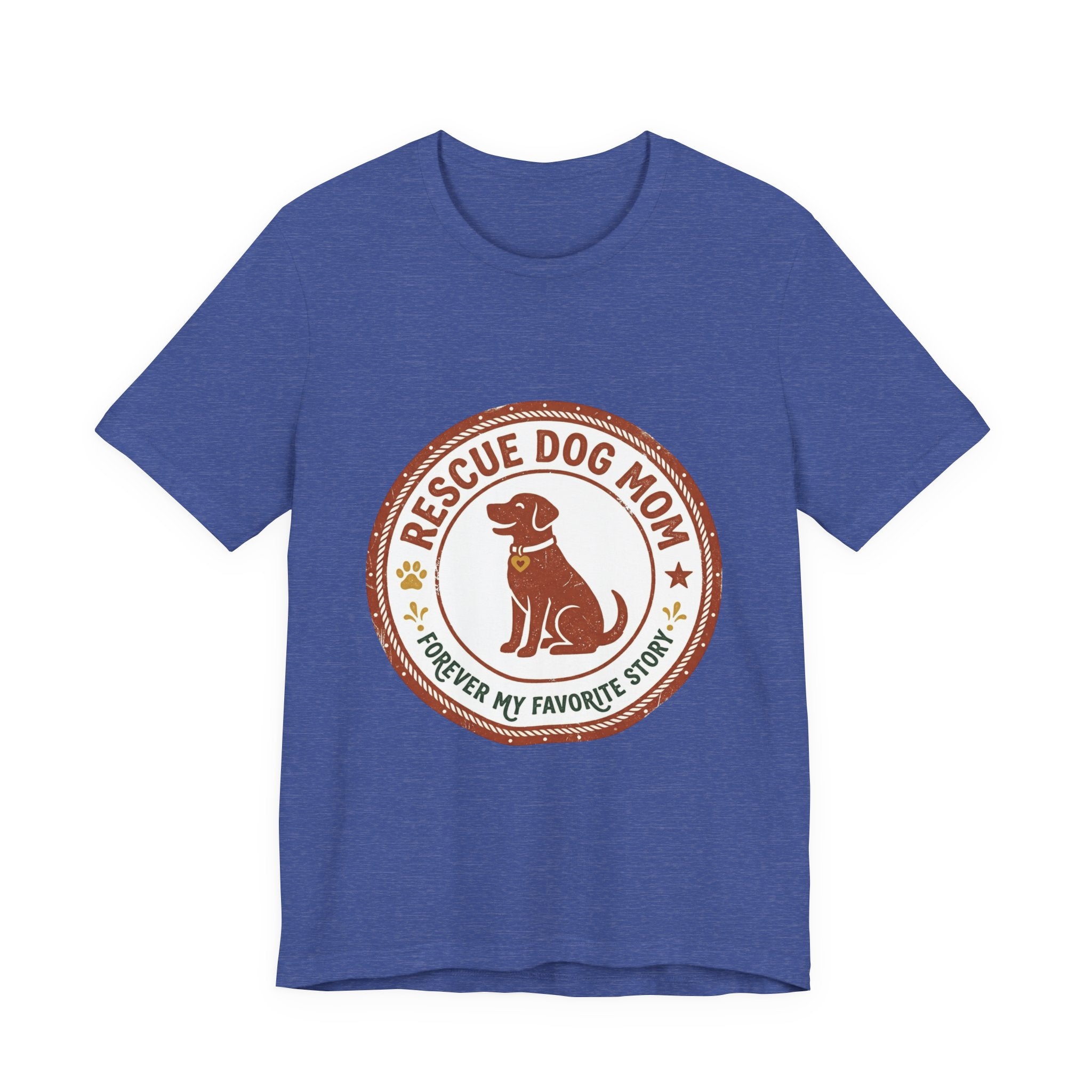 Rescue Dog Mom Tee | rescue pride, fur baby shirt