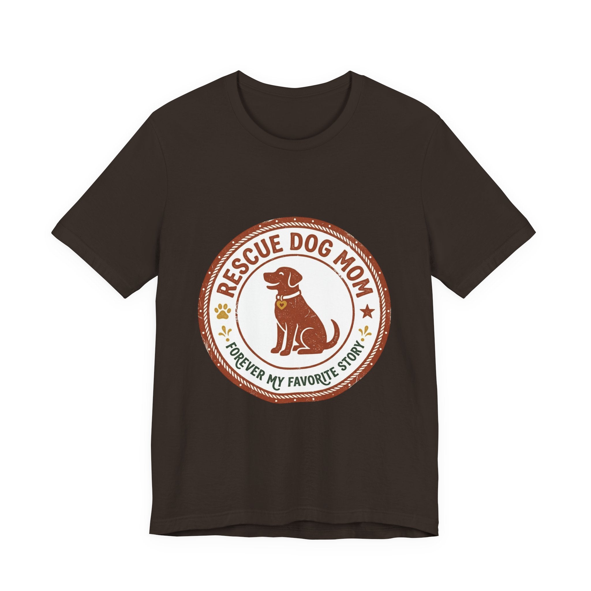 Rescue Dog Mom Tee | rescue pride, fur baby shirt