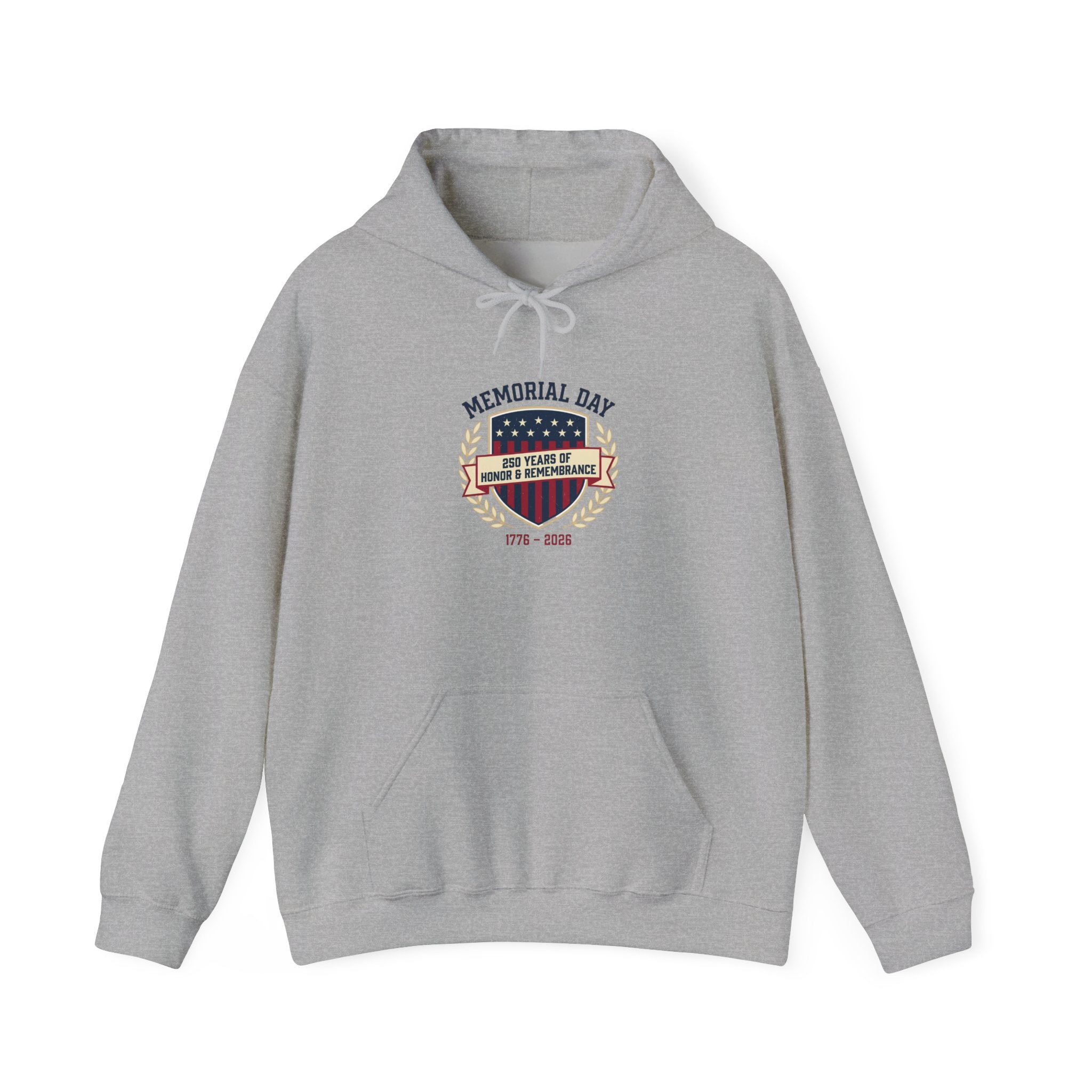 USA 250 Memorial Day Hoodie | 1776–2026 Patriotic Vintage, red white and blue