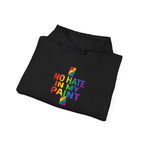 No Hate In My Paint Hoodie | queer basketball, pride ally protest wear