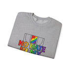 No Hate In My Paint Sweatshirt | queer basketball, inclusion, ally protest wear