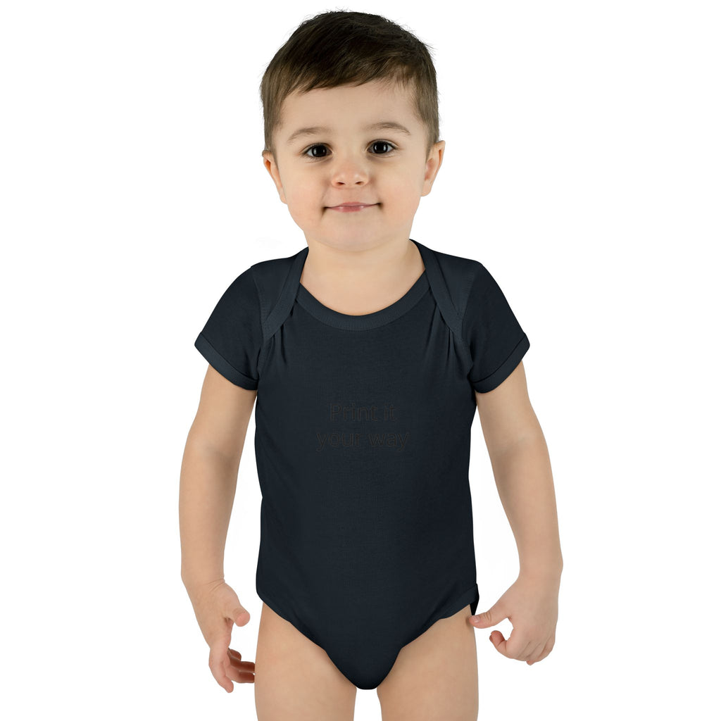 Infant Bodysuit — Customizable Baby One-Piece ("Print it your way")