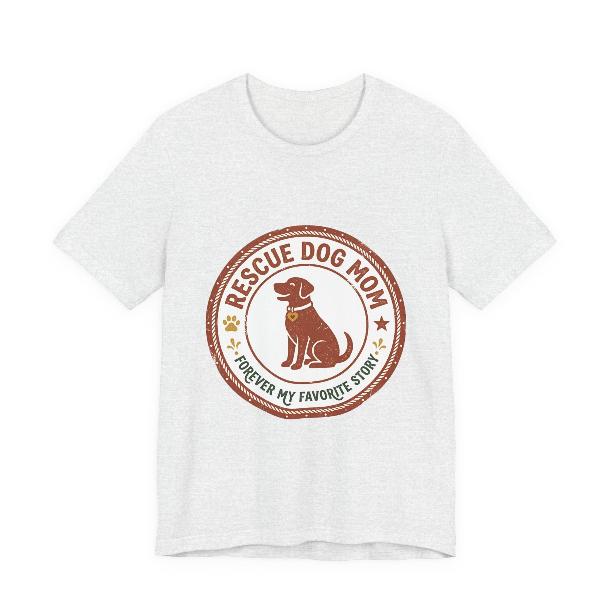 Rescue Dog Mom Tee | rescue pride, fur baby shirt