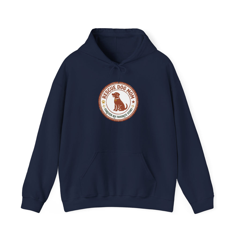Rescue Dog Mom Hoodie | rescue pride, fur baby sweatshirt