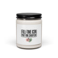 Full-Time Icon Part-Time Chauffeur Candle | cool mom, minimalist mom life